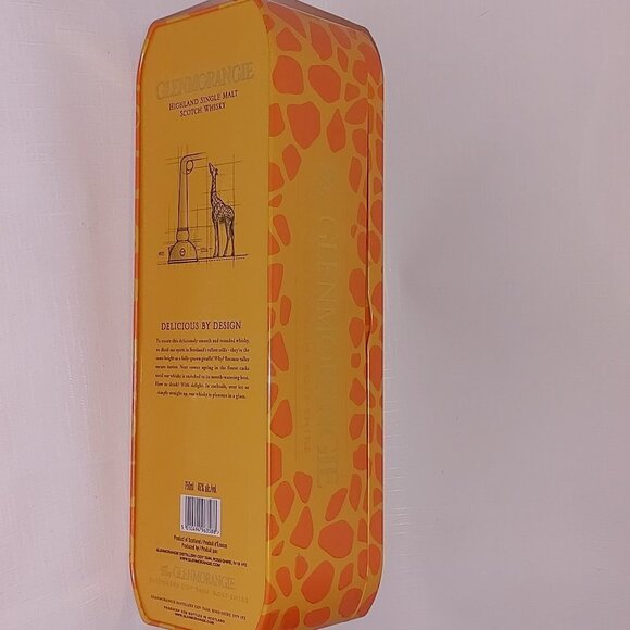 Glenmorangie Box Highland 12 YR Single Malt Giraffe Tin-Limited Edition Tin Box - Picture 8 of 9